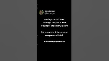 Hard Makes It Worth It!Follow @lars.langen if you embrace the hardness!#hard #gainingmuscle #fit