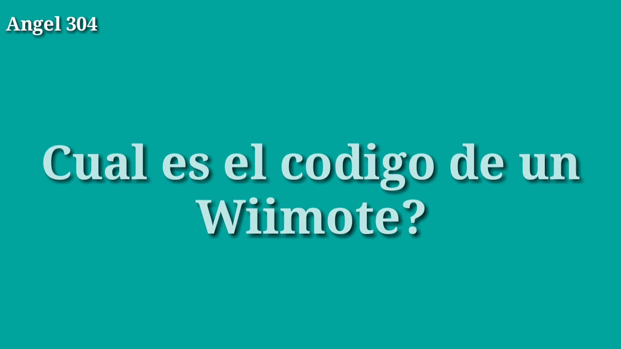 Update Cuál es el PIN de un Wiimote? Cómo sacar el PIN