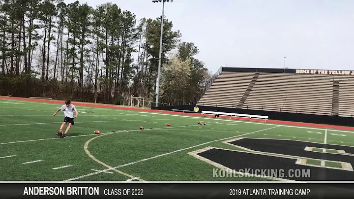 Anderson Britton 2019 Atlanta Training Camp