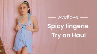 Spicy lingerie Try on Haul! | Avidlove ft. Abigail Joy