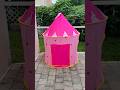 Beautiful Cubby House Castle Tent Assembly Jimin With Daddy Youtubeshorts