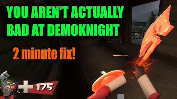 how to turn easily with demoknight tf2 in 2 minutes