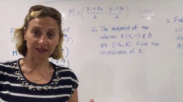 Coordinate Geometry   The Midpoint Formula by Heidi Postle