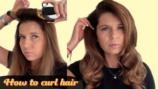 How to get perfect curls with an iron by Andreeva Nata 2,925 views 4 months ago 8 minutes, 4 seconds
