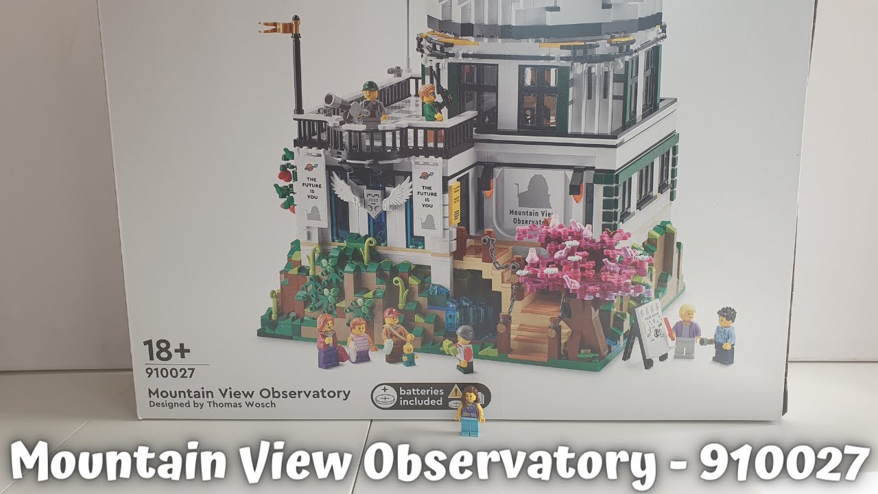 Mountain View Observatory - 910027 - Bricklink Designer Program Set - A  Review