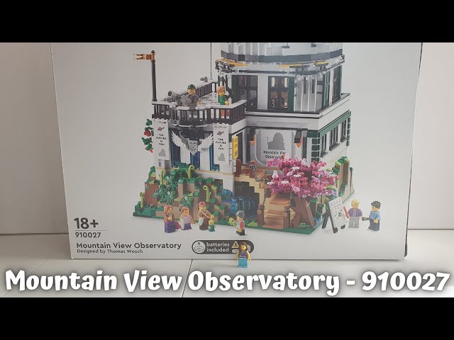 Mountain View Observatory - 910027 - Bricklink Designer Program
