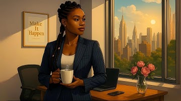 Productivity Boost | Jazzy Lo-fi Music for Work ~ Home or Office 🎧❤️