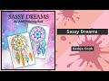 Sassy dreams  saskja cook  coloring book flip