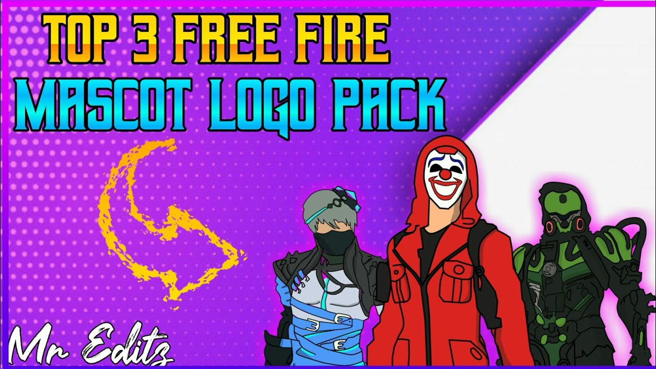  Top  3 Free  Fire  Mascot Logo  Pack Free  Fire  Mascot Logo  