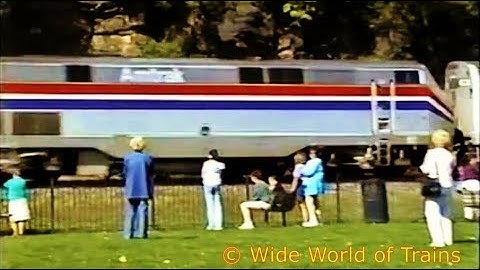 Horseshoe Curve 23 Years Ago Amtrak Passes Conrail Coal Train 1999
