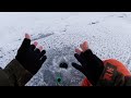 КАК ЖИВАЯ! САМАЯ РЕАЛИСТИЧНАЯ ПРИМАНКА! Зимняя рыбалка по первому льду на самодельную мормышку.