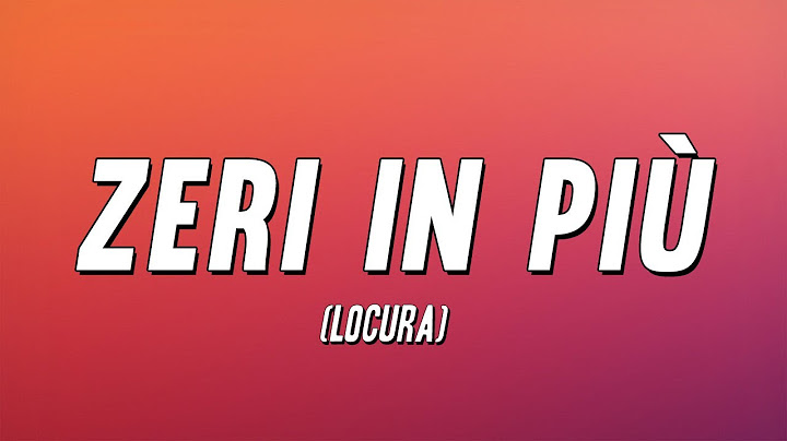 Lazza, Laura Pausini - ZERI IN PIÙ (LOCURA) [Testo]