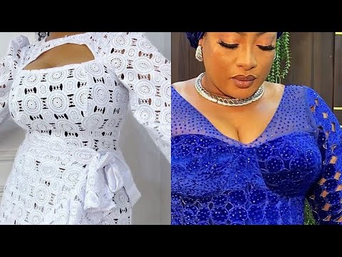 90 White lace asoebi ideas in 2024  latest african fashion dresses, lace  fashion, african fashion dresses