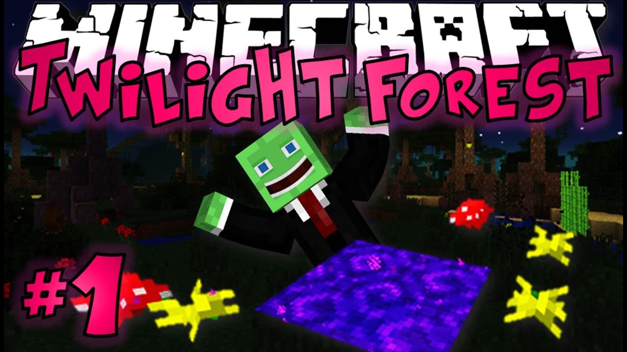 Minecraft: Twilight Forest Let's Play #1 - Through The Portal We Go! - YouTube