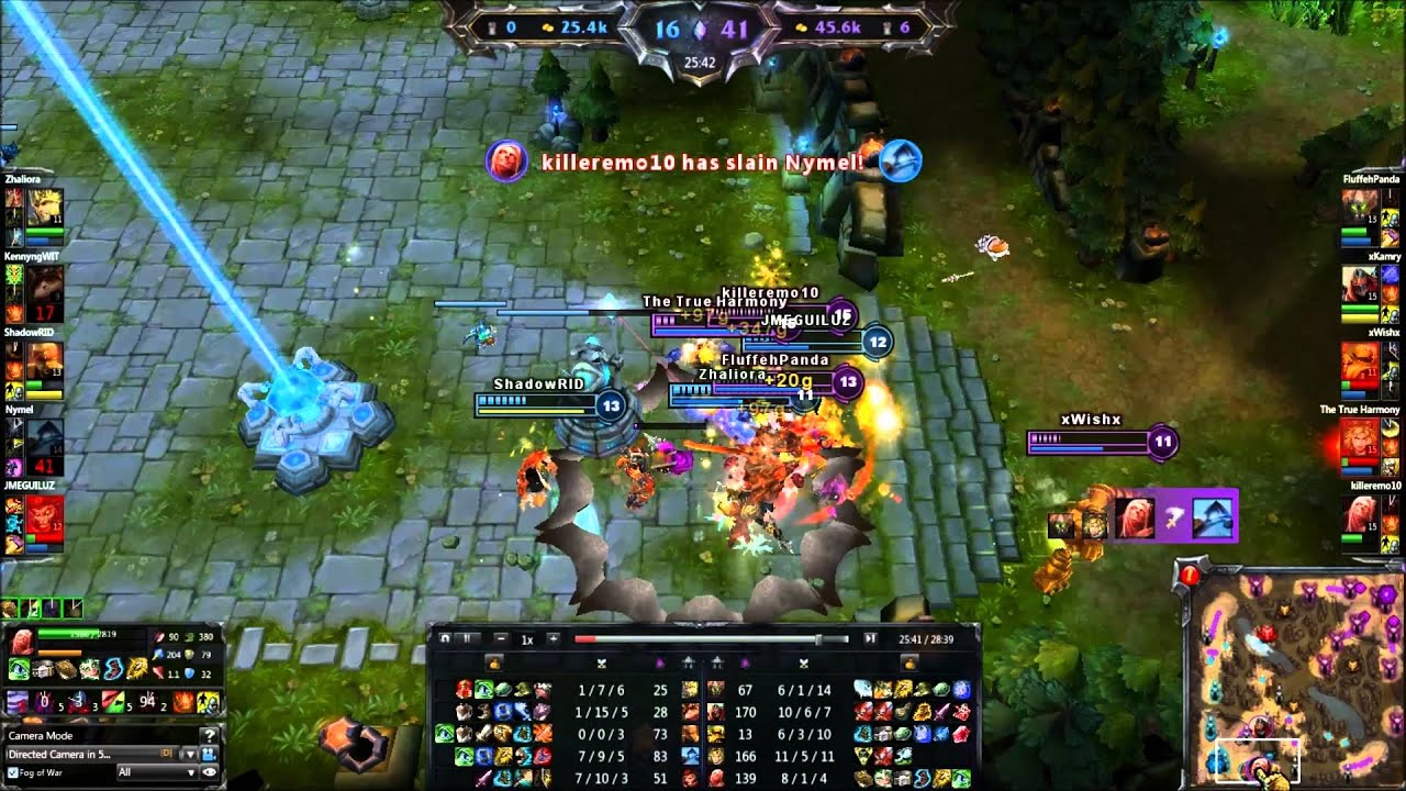 League of Legends: Vladimir Quadrakill + Teammate Murder