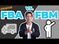 FBA vs FBM // Fulfilled by Amazon VS Fulfilled by Merchant