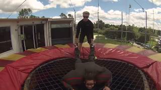 Free fall simulation - Rotorura, New Zealand