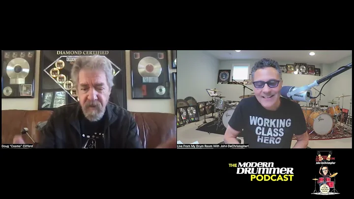 E105: Live From My Drum Room With Doug "Cosmo" Cli...