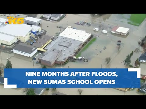 Nine months after floods, new Sumas elementary school opens