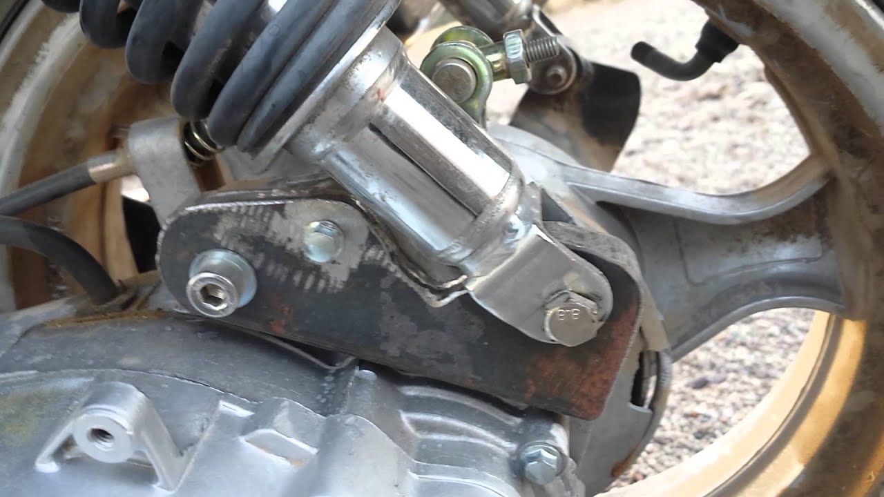 Gy6 broken mount get around. YouTube