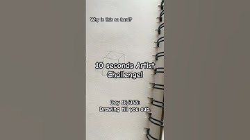 10 seconds ARTIST challenge (TREND) #art #shorts #viral #blowup