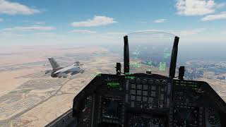 DCS F16 Aterrizaje simultaneo