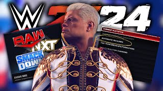 4 Easy Ways to IMPROVE Your UNIVERSE MODE in WWE 2K24!