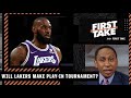 Stephen A. is confident the Lakers will make the play-in tournament | First Take