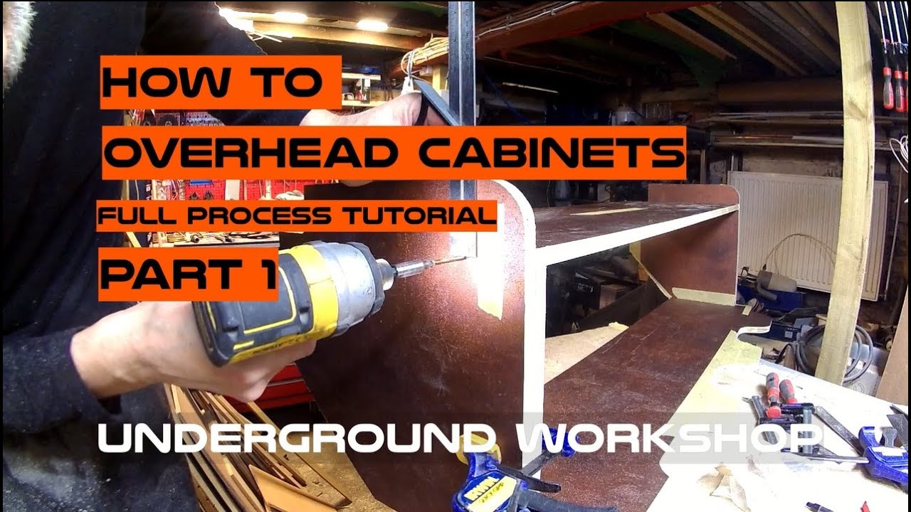how to build campervan overhead part 1 YouTube