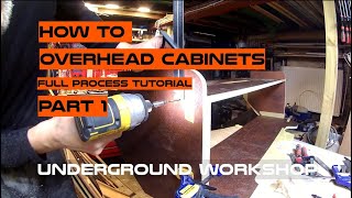 how to build campervan overhead cabinets part 1 by underground workshop 408 views 6 months ago 33 minutes