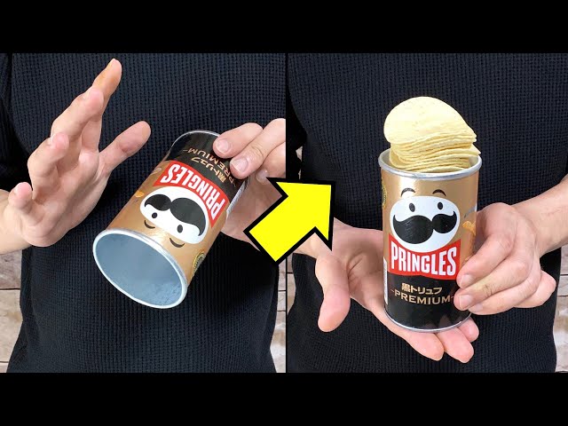 簡単マジック種明かし】ポテトチップスの出現！| Appearing Potato