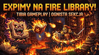 Tibia ED 666 🔥 Almost 12kk/h RAW EXP | Secret Library Fire Section x4 Team Hunt
