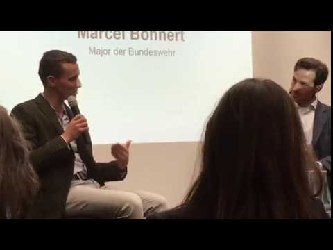 FRIEDEN MACHEN - 6.11.2017 bpb Berlin - Interview Major Bohnert - YouTube