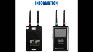 Mini Wireless Camera Hunter Full Band Video Scanner