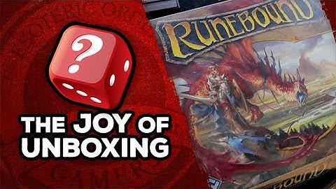 The Joy of Unboxing: Runebound 3rd Edition