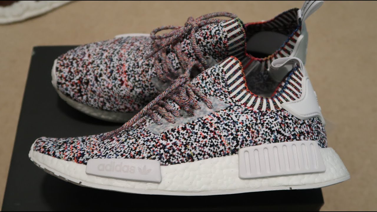 Nmd R1 Primeknit Color Static UP TO OFF
