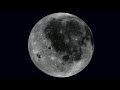 10 hours rotating moon bw   audio 1080slowtv