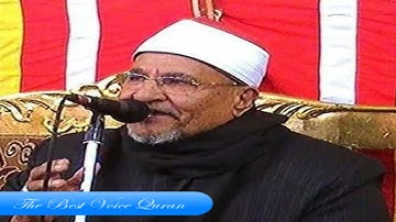 الشيخ محمد عبدالوهاب الطنطاوى وتلاوة رااااائعة من سورة الأنعام HD