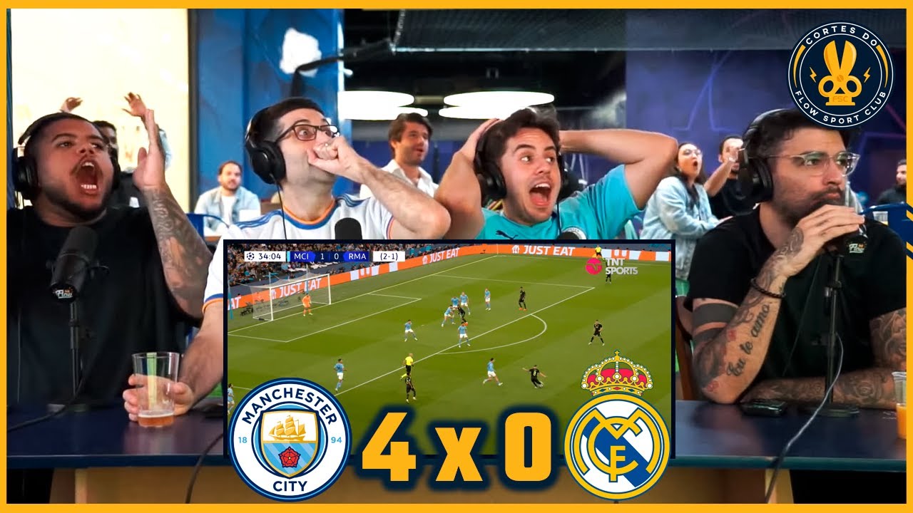 Manchester City 4 x 0 Real Madrid