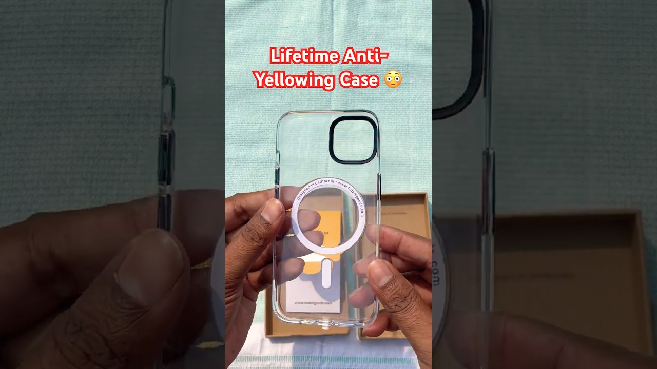 Lifetime Anti-Yellowing Case 