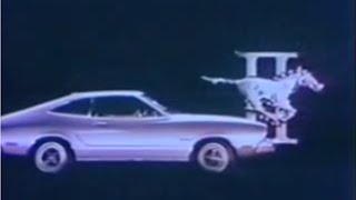 1974 Ford Mustang II Commercial 1974 Ford Mustang Ii