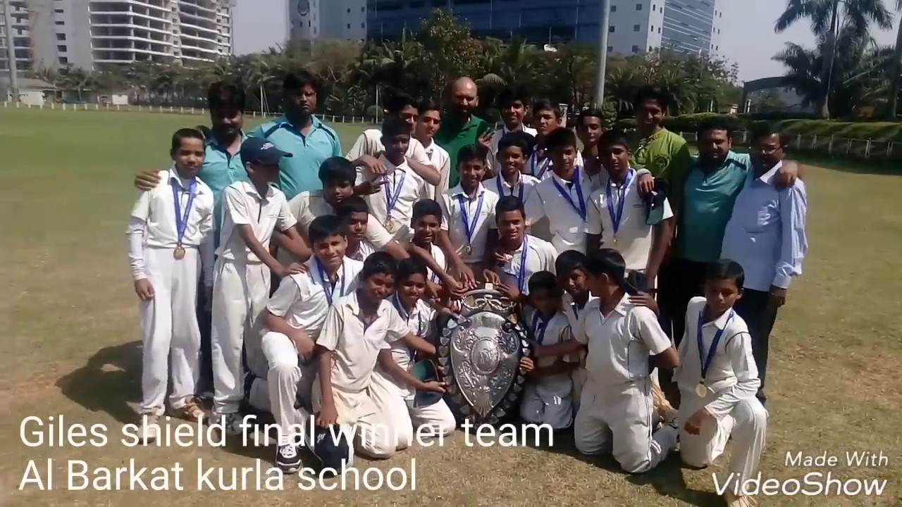 Giles shield Tournament 201617 final winner team Al Barkat kurla school YouTube