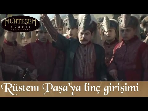 Yeniçeriler, Rüstem Paşa'yı Linç Etmek İster - Muhteşem Yüzyıl 124.Bölüm