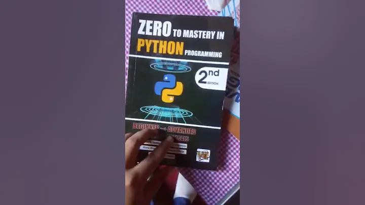Unboxing My New Python book for beginners to advanced