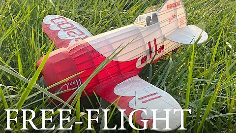 Gee Bee R-1 & Clodhopper Flights at Geneseo, NY - Free Flight