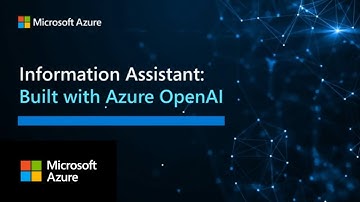 Information Assistant, built with Azure OpenAI Service