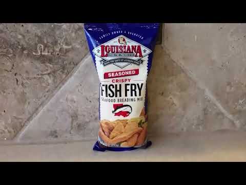 Fried Fish:  Flounder & Louisiana Fish Fry Products
