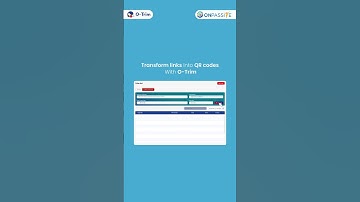 Transform lengthy links into QR codes without any hassle using OTrim
