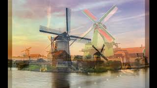 Vẽ tranh đề tài chiếc cối xay gió Hà Lan screenshot 2