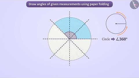Construction of angles of known measurement | Part 1/4 | English | Class 6